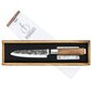 Japoniško plieno peilis STYLE DE VIE Olive Forged, Santoku, 14 cm kaina ir informacija | Peiliai ir jų priedai | pigu.lt