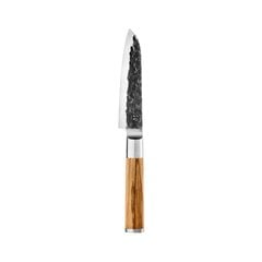 Japoniško plieno peilis STYLE DE VIE Olive Forged, Santoku, 14 cm kaina ir informacija | Peiliai ir jų priedai | pigu.lt