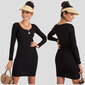 Suknelė moterims Eldora, juoda цена и информация | Suknelės | pigu.lt