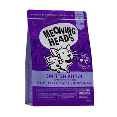 Meowing Heads mažų kačių maistas, 450 g kaina ir informacija | Sausas maistas katėms | pigu.lt