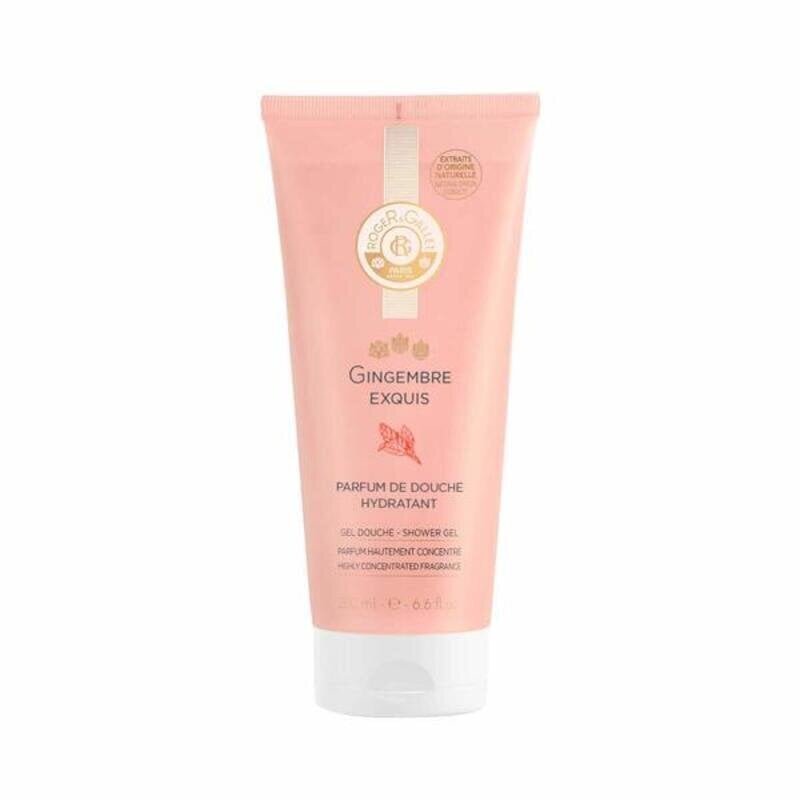 Parfumuota dušo želė Roger & Gallet Exquisite ginger shower fragrance, 200 ml kaina ir informacija | Parfumuota kosmetika moterims | pigu.lt