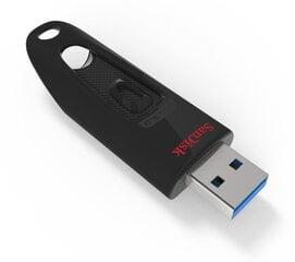 Sandisk Cruzer Ultra USB 3.0 64GB kaina ir informacija | USB laikmenos | pigu.lt