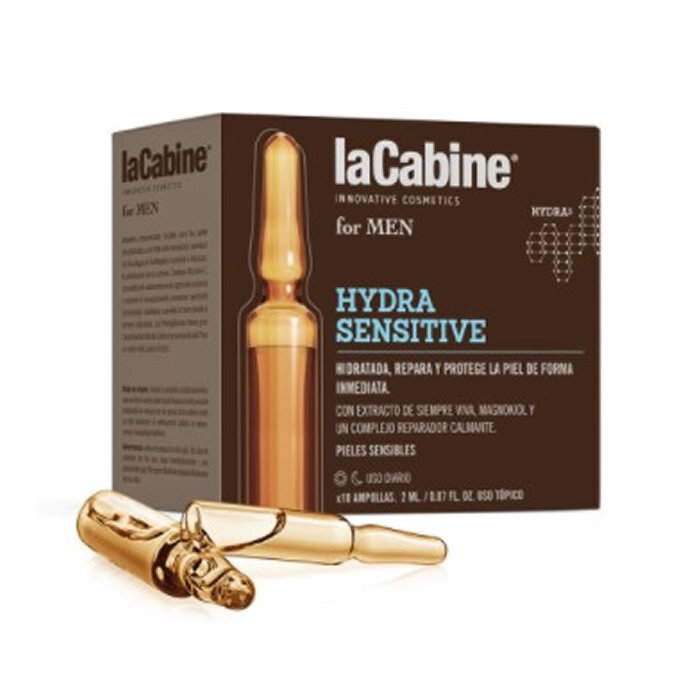 Drėkinančios ampulės Ampoules laCabine Hydra Sensitive, 10 x 2 ml kaina ir informacija | Veido aliejai, serumai | pigu.lt