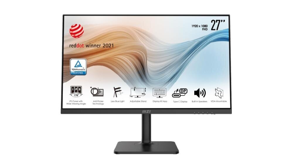 MSI Modern MD271P, 27" kaina ir informacija | Monitoriai | pigu.lt