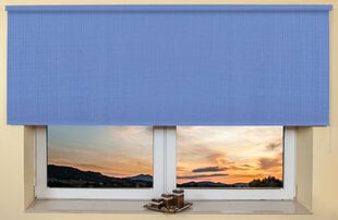 Sieninis / lubų roletas 110x170 cm, 874 Mėlyna kaina ir informacija | Roletai | pigu.lt