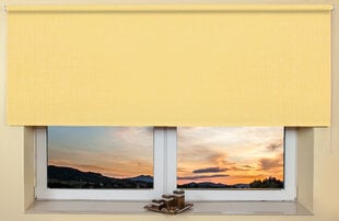 Sieninis / lubų roletas 100x170 cm, 2072 Geltona kaina ir informacija | Roletai | pigu.lt