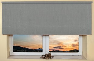 Sieninis / lubų roletas 140x170 cm, 112 Pilka kaina ir informacija | Roletai | pigu.lt