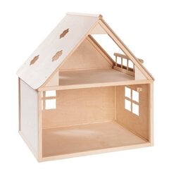 Деревянная игрушечный домик цена и информация | Игрушки для девочек | pigu.lt