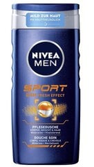 Dušo gelis Nivea Men Sport, 250 ml kaina ir informacija | Dušo želė, aliejai | pigu.lt