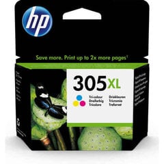 HP 305XL, mėlyna (cyan), rožinė (magenta), geltona kaina ir informacija | Kasetės rašaliniams spausdintuvams | pigu.lt