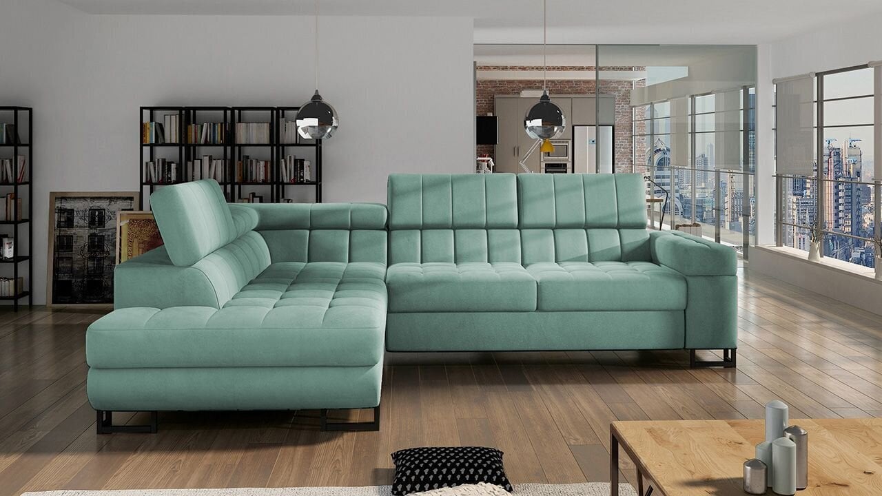 Kampinė sofa-lova Laris цена и информация | Minkšti kampai | pigu.lt