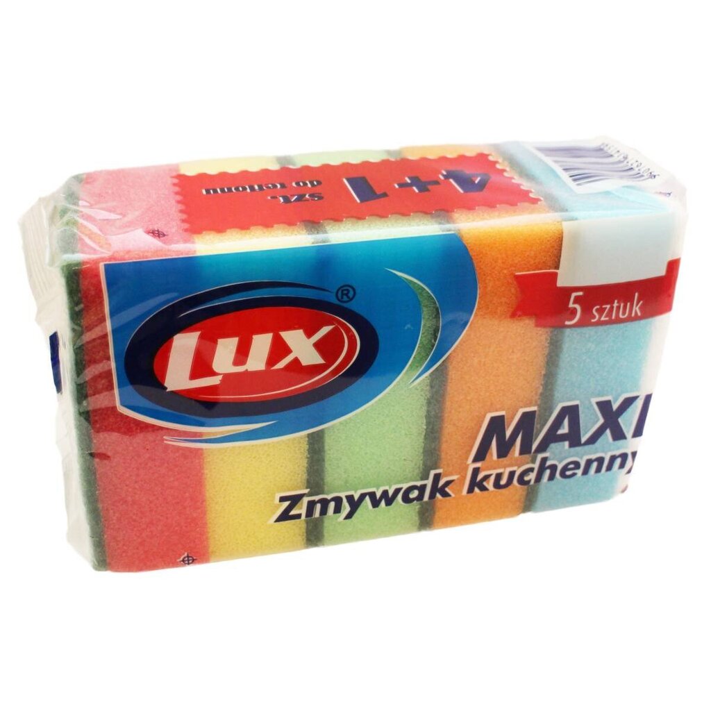 Lux kempinės šveitimui Maxi, 5 vnt kaina ir informacija | Valymo reikmenys ir priedai | pigu.lt