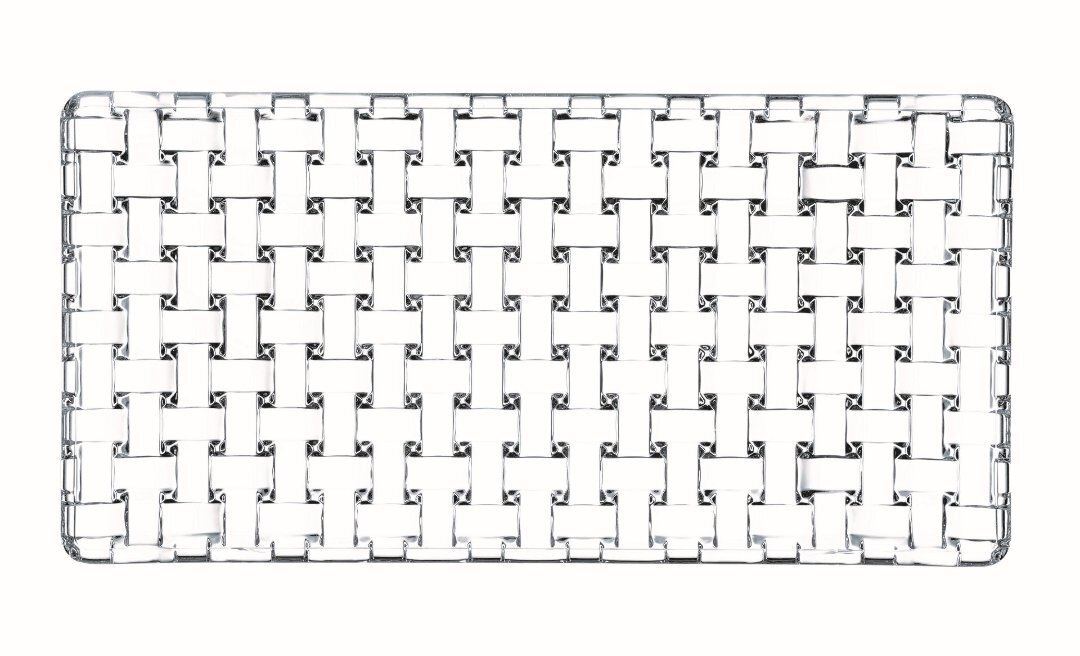 Serviravimo lėkštė Bossa Nova, stačiakampė, 28x14 cm. kaina ir informacija | Indai, lėkštės, pietų servizai | pigu.lt