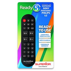 Пульт управления для Смарт-ТВ Superior Electronics SUPTRB014 (Пересмотрено A) цена и информация | Аксессуары для телевизоров и Smart TV | pigu.lt