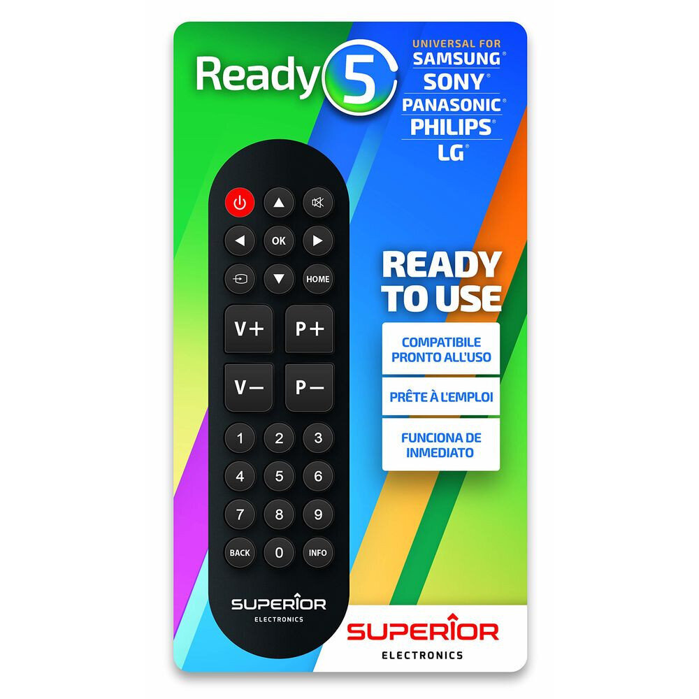 Superior Electronics Ready 5 цена и информация | Išmaniųjų (Smart TV) ir televizorių priedai | pigu.lt