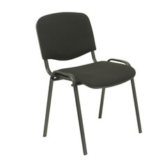 Офисное кресло, черное, 4 шт цена и информация | Офисные кресла | pigu.lt