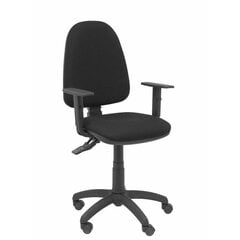 Biuro kėdė Tribaldos Piqueras y Crespo, juoda kaina ir informacija | Biuro kėdės | pigu.lt