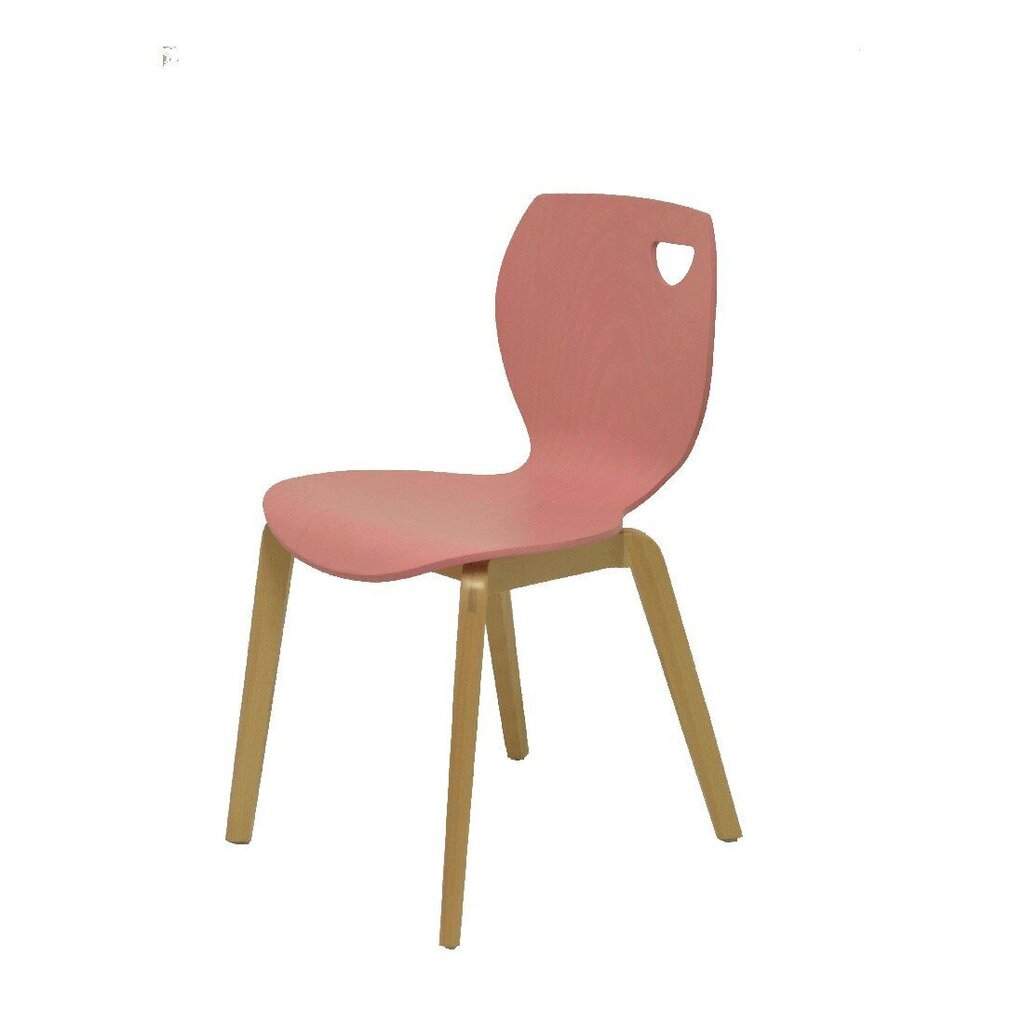 Biuro kėdė, rožinė, 2 vnt. kaina ir informacija | Biuro kėdės | pigu.lt