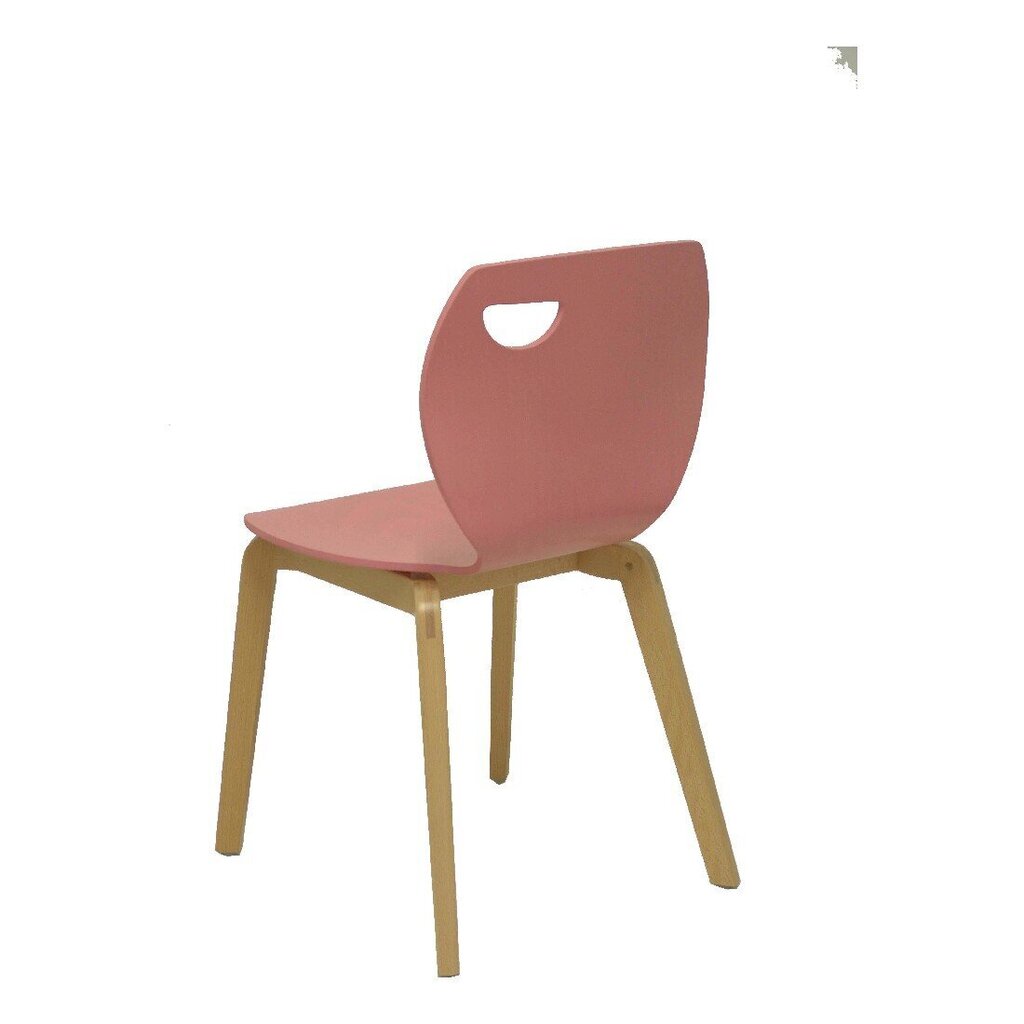 Biuro kėdė, rožinė, 2 vnt. kaina ir informacija | Biuro kėdės | pigu.lt