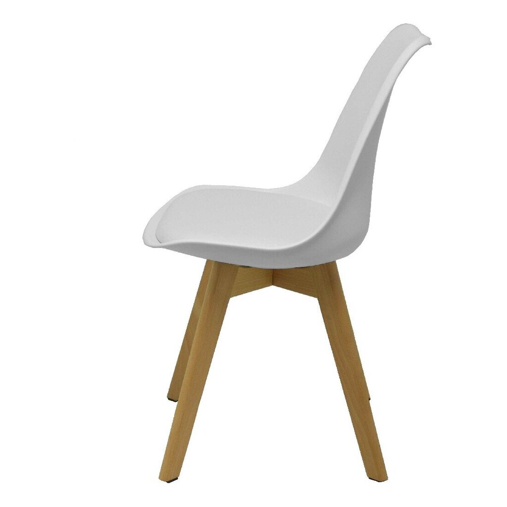 4 - ių biuro kėdžių komplektas Don Rodrigo Foröl4351PTBLSP10, baltas kaina ir informacija | Biuro kėdės | pigu.lt