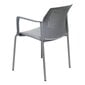 4- ių kėdžių komplektas Sege Piqueras y Crespo, pilkas цена и информация | Biuro kėdės | pigu.lt