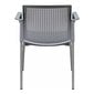 4- ių kėdžių komplektas Sege Piqueras y Crespo, pilkas kaina ir informacija | Biuro kėdės | pigu.lt