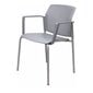 4- ių kėdžių komplektas Sege Piqueras y Crespo, pilkas цена и информация | Biuro kėdės | pigu.lt