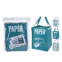 Мешки для мусора Paper-Plastic-Metal Пакет из 3 единиц цена и информация | Мешки для мусора | pigu.lt