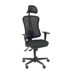 Ofiso kėdė su atrama galvai Agudo Piqueras y Crespo 840B23C, juoda kaina ir informacija | Biuro kėdės | pigu.lt