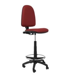 Biuro kėdė Ayna, raudona/ruda kaina ir informacija | Biuro kėdės | pigu.lt
