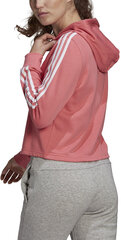 Джемпер Adidas W 3s Ft Cro Hoodie Pink GM5585/XS цена и информация | Женские толстовки | pigu.lt