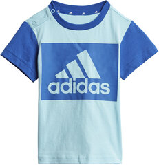 Sportinis kostiumas berniukams Adidas I Bl T Set Blue GN3928, mėlynas kaina ir informacija | Komplektai berniukams | pigu.lt