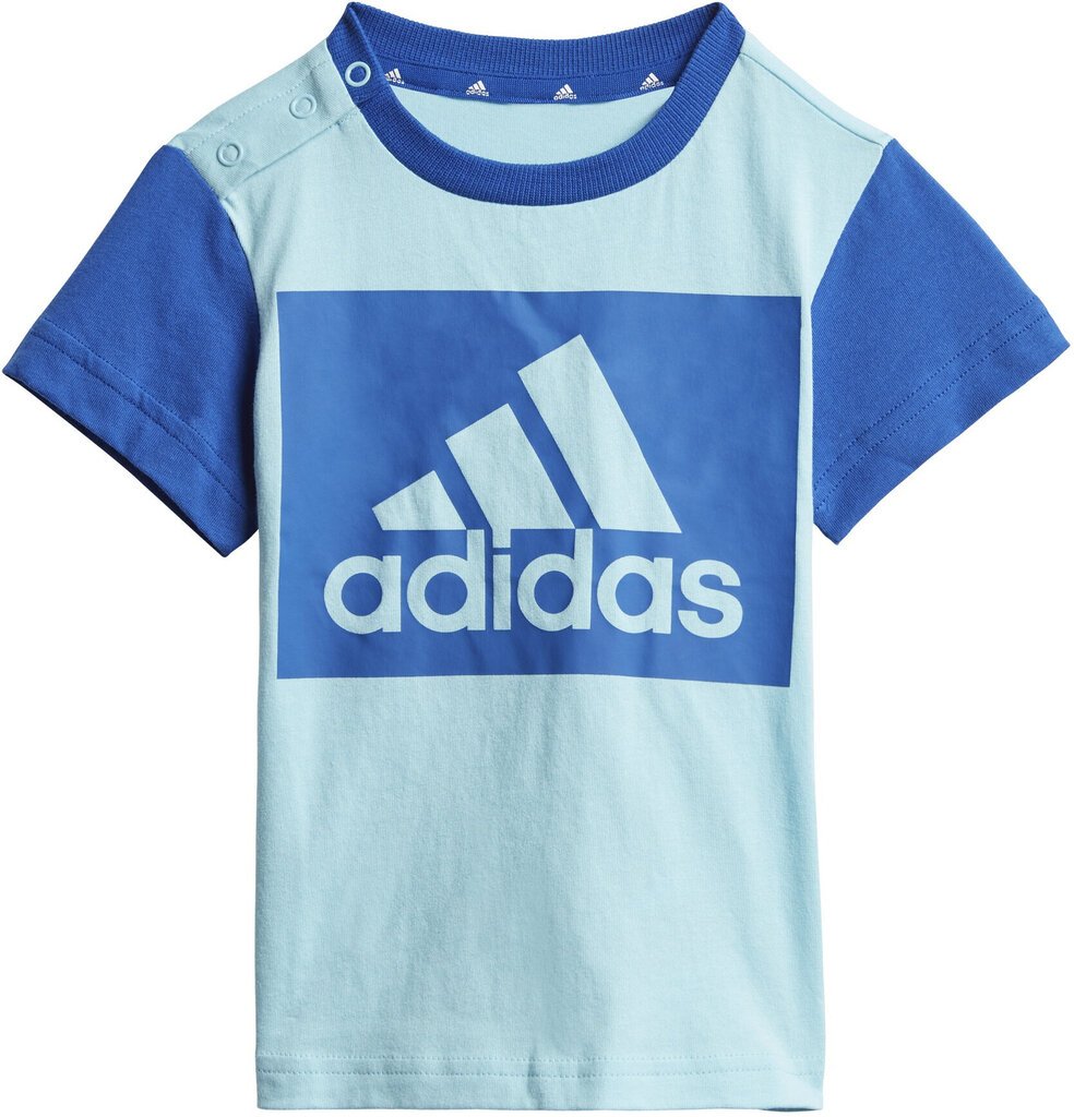 Sportinis kostiumas berniukams Adidas I Bl T Set Blue GN3928, mėlynas цена и информация | Komplektai berniukams | pigu.lt