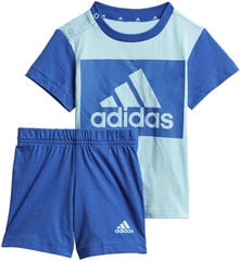 Cпортивныj Kостюм Adidas I Bl T Set Blue GN3928/80 цена и информация | Комплекты для мальчиков | pigu.lt