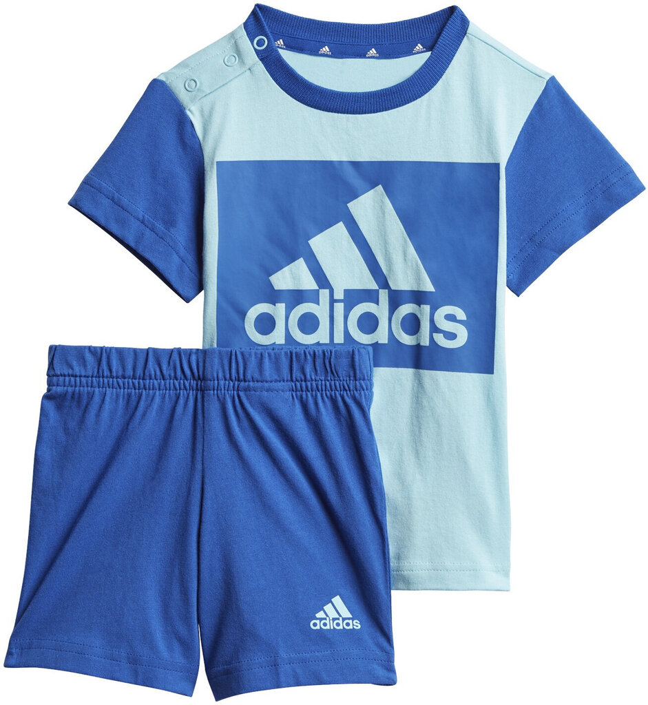 Sportinis kostiumas berniukams Adidas I Bl T Set Blue GN3928, mėlynas цена и информация | Komplektai berniukams | pigu.lt