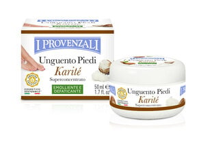 Pėdų kremas nuo nuovargio I Provenzali Shea, 50 ml kaina ir informacija | Kūno kremai, losjonai | pigu.lt