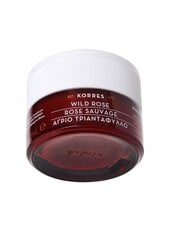 Dieninis stangrinamasis kremas Korres Wild Rose Day Cream for Dry Skin, 40ml цена и информация | Кремы для лица | pigu.lt