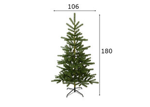 Искусственная елка с огоньками Visby, 180 см цена и информация | Искусственные елки | pigu.lt