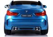 Vienvietis vaikiškas elektromobilis BMW X6M, mėlynas цена и информация | Elektromobiliai vaikams | pigu.lt