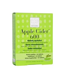 Maisto papildas svoriui kontroliuoti Apple Cider™ 600, 60 vnt. kaina ir informacija | Papildai ir preparatai lieknėjimui | pigu.lt