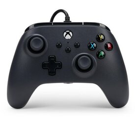 PowerA Wired Xbox Controller Black цена и информация | Джойстики | pigu.lt