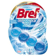 WC valiklis-gaiviklis BREF BRILLIANT GEL Arctic Ocean 42g kaina ir informacija | Valikliai | pigu.lt