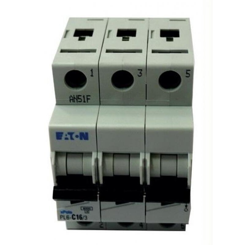 Automatinis jungiklis PL6 C16/3 EATON цена и информация | Elektros jungikliai, rozetės | pigu.lt