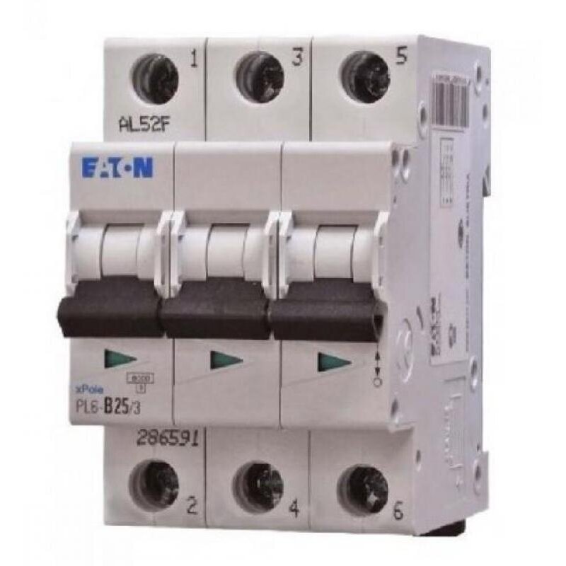 Automatinis jungiklis PL6 C25/3 EATON цена и информация | Elektros jungikliai, rozetės | pigu.lt