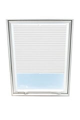 Штора плиссе на мансардное окно Velux, 94x140 см, Белая B-301000 цена и информация | Рулонные шторы | pigu.lt
