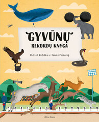 Gyvūnų rekordų knyga цена и информация | Развивающие книги | pigu.lt