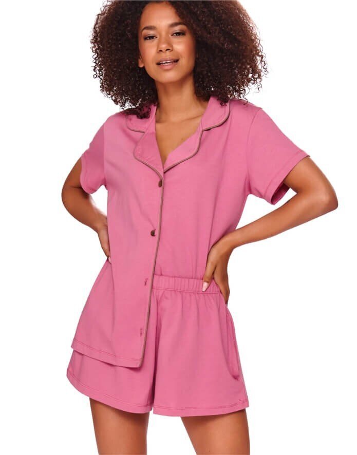 Pižama moterims Dolce Vita, rožinė kaina ir informacija | Naktiniai, pižamos moterims | pigu.lt