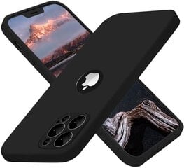 Forcell SOFT dėklas, skirtas iPhone 12 PRO max, juodas kaina ir informacija | Telefono dėklai | pigu.lt