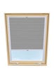 Рулонная штора на мансардное окно Velux, 94x140 см, серый B-307000