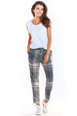 Женские брюки, светло-серые 907126142 цена и информация | Женские брюки | pigu.lt